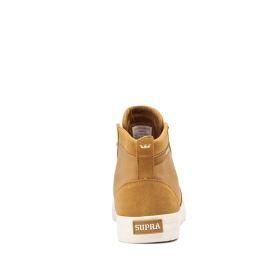 Supra STACKS MID Høye Sneakers Herre Tan/bein | NO-79943